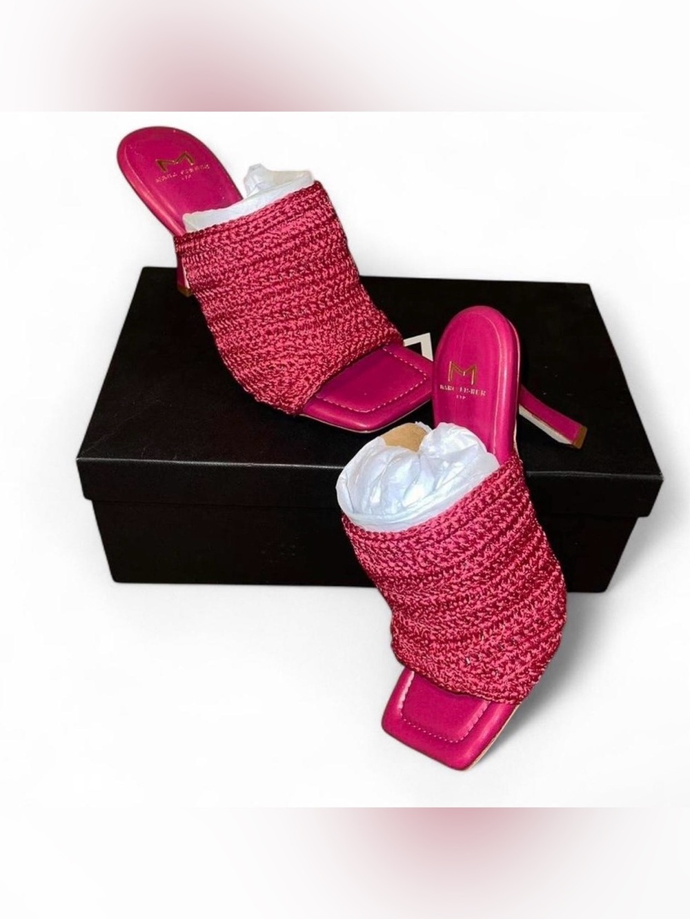 Marc Fisher LTD Dako Pink Mules